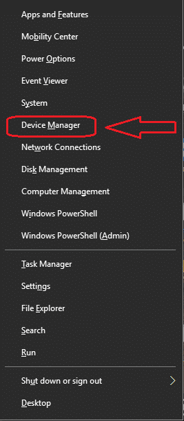 device manager