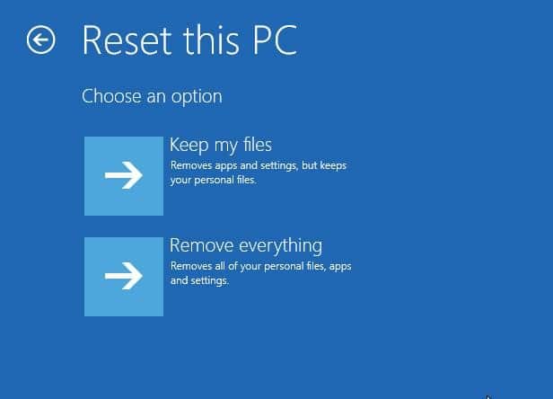 reset this pc 2