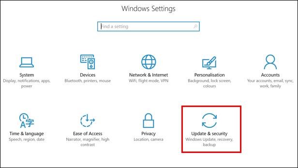 update and security