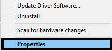 device properties