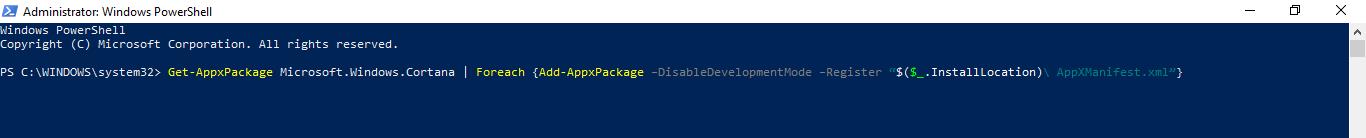 get appxpackage in windows powershell