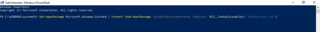 get appxpackage in powershell
