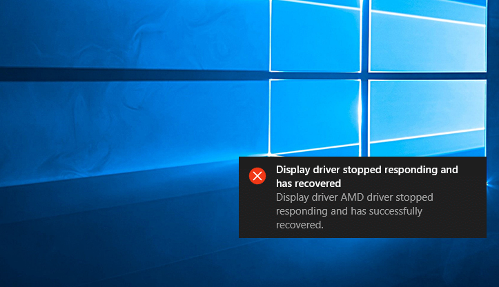 ‘Display Driver Stopped Responding and has Recovered’ Fix