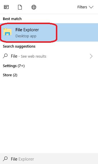 File Explorer