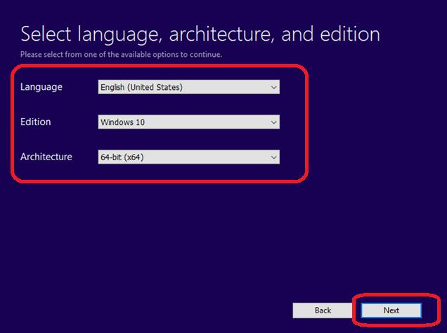 select language architecture