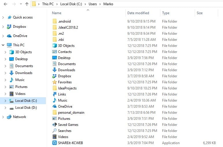 Local disk (C)