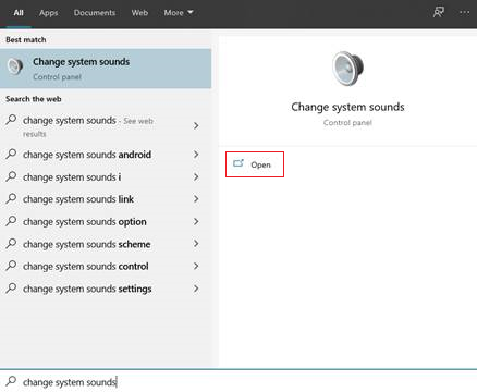 Change System Sounds