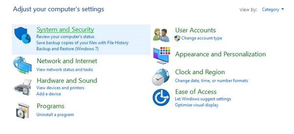 System and Security