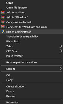 Run Minecraft as Administrator