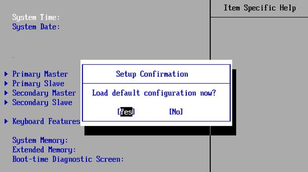 BIOS Settings