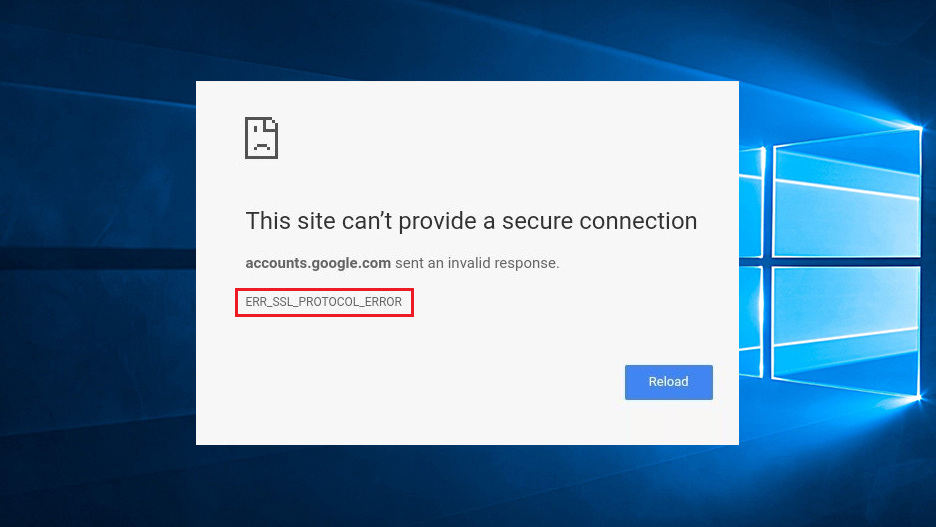  Solved ERR SSL PROTOCOL ERROR On Windows