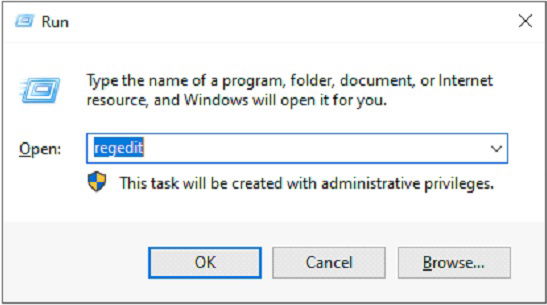 regedit