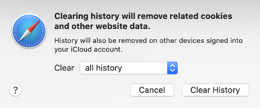 Clear Browsing Data
