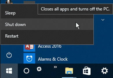 Restart Computer