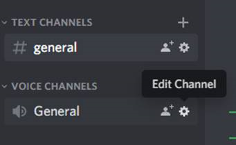 Edit Channel