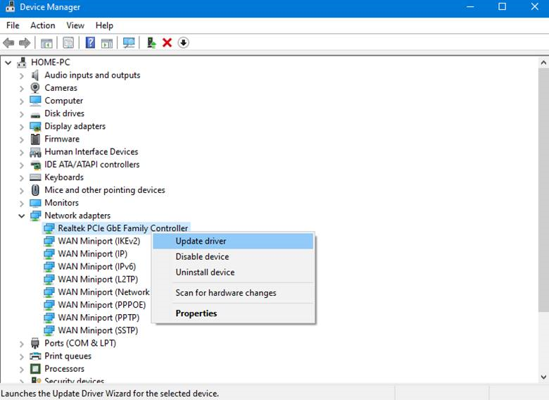 Update Network Drivers