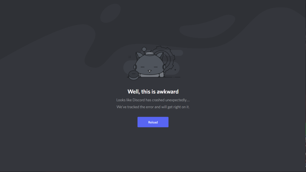 looks like discord has crashed unexpectedly