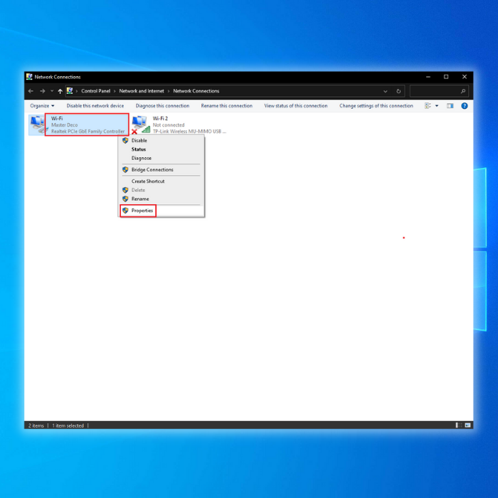 Disable Properties