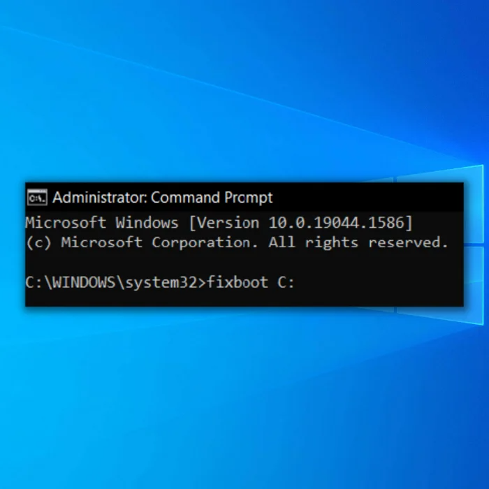 fixboot command