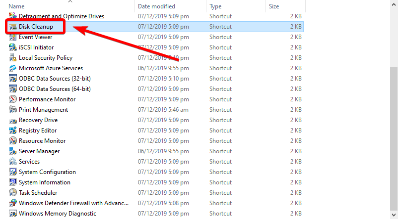 delete old windows update files