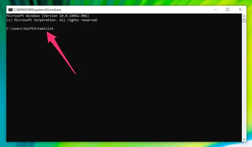 tasklist command