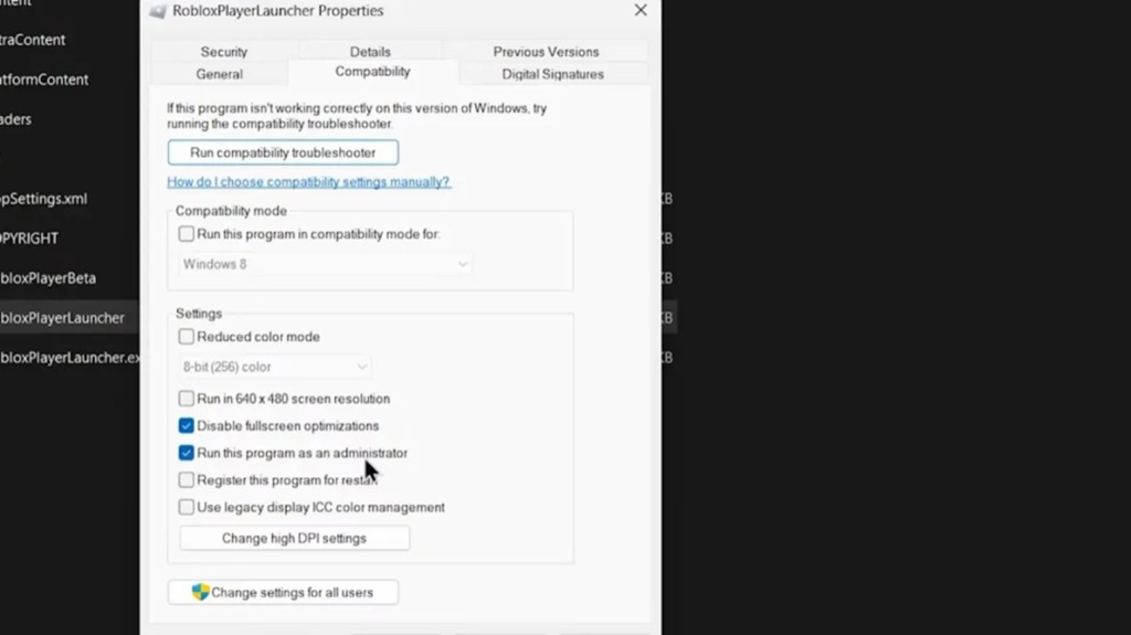 run roblox as administrator
