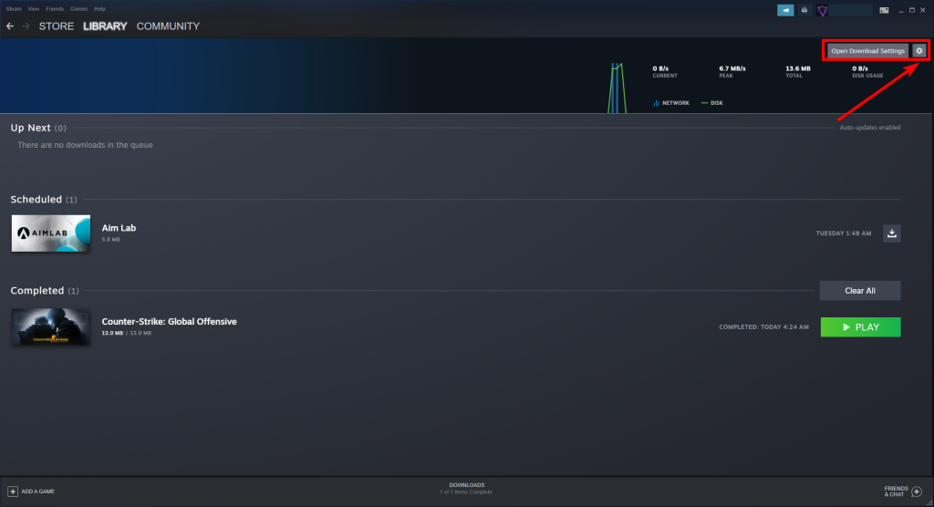 steam open download settings