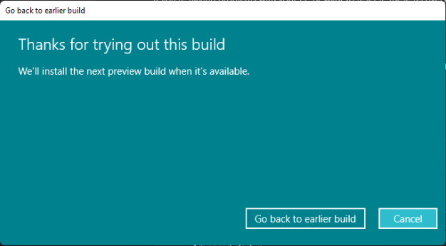 thanks for trying out this build