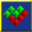 Tetris Game Gold Icon